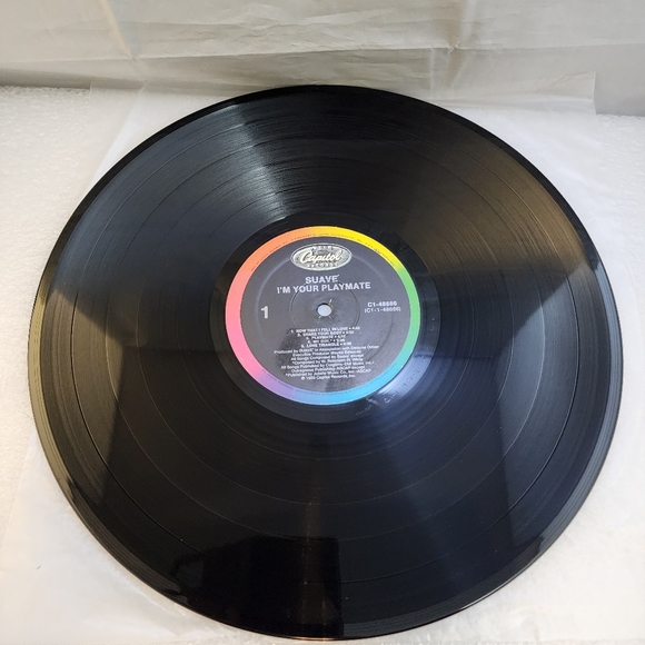 1988 Suavé I'm Your Playmate Vinyl LP Record Capitol Records - Picture 8 of 13